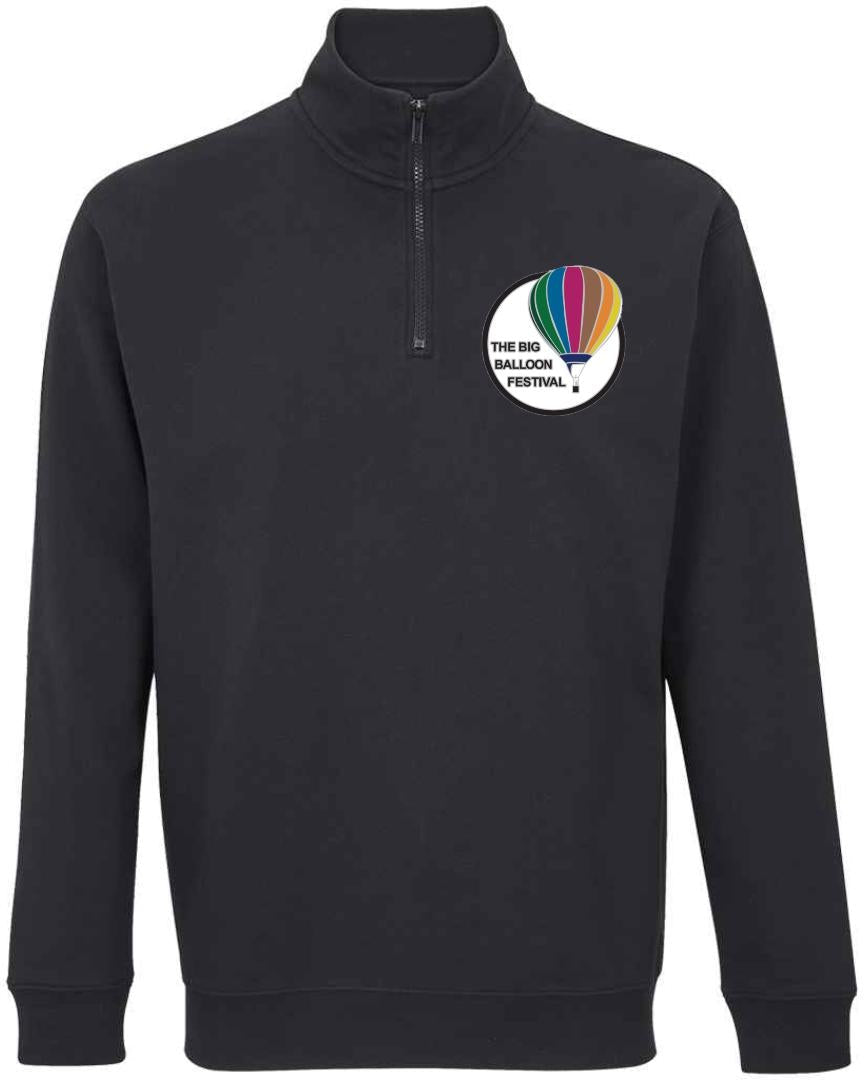 1/4 zip top sweatshirt (The Big Balloon Festival)