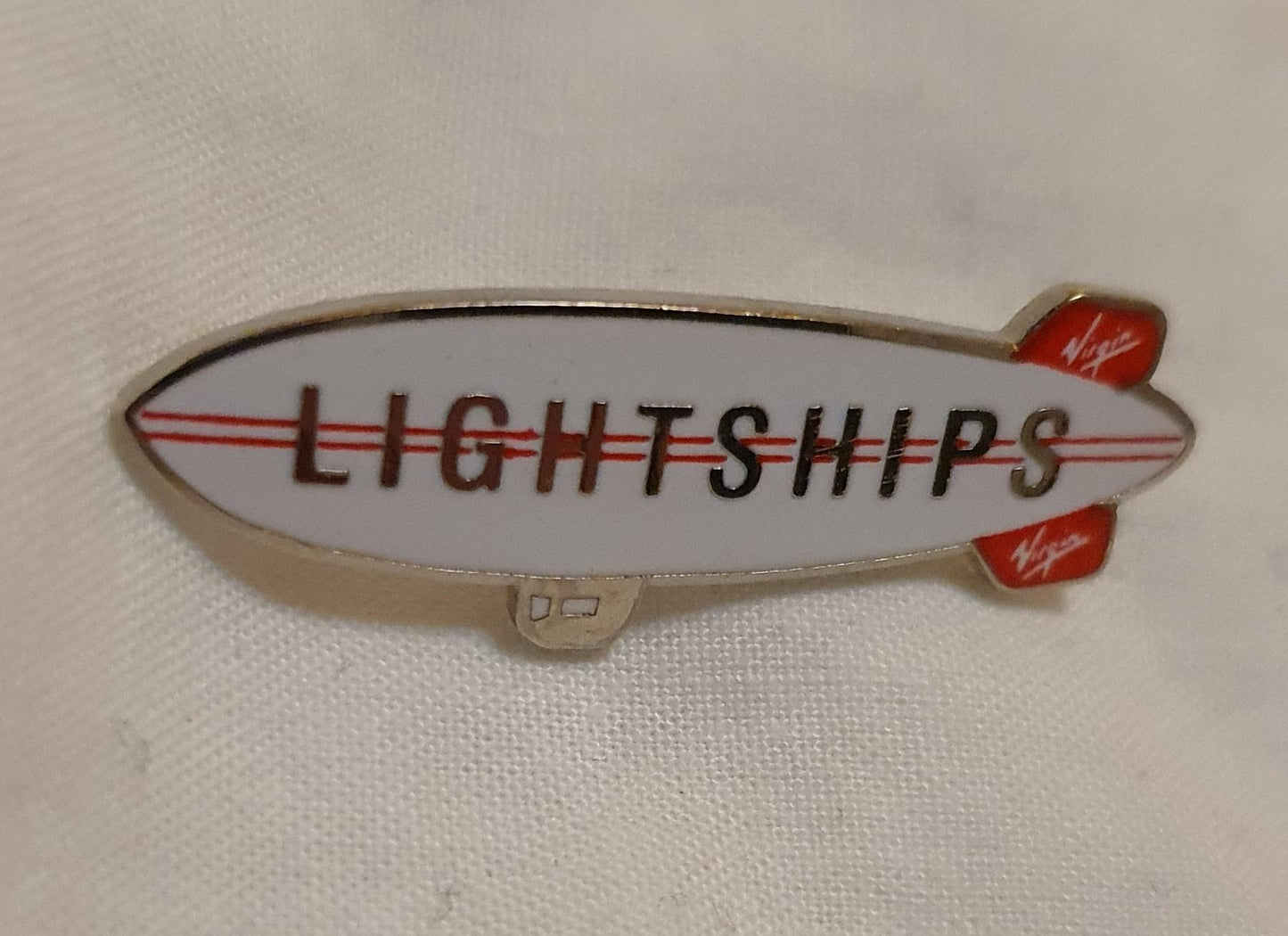 Virgin Airship Pin Badge